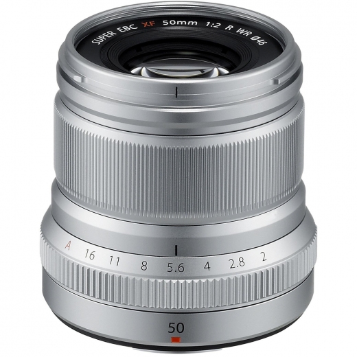 Объектив Fujifilm XF 50 mm f/2.0 R WR Silver - фото - интернет-магазин электроники и бытовой техники TTT