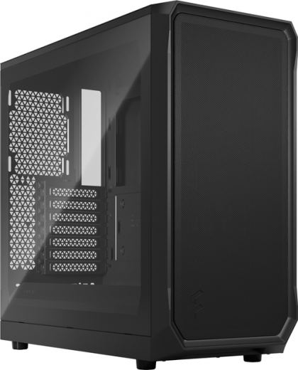 Корпус Fractal Design Focus 2 TG Clear Tint (FD-C-FOC2A-01) Black  - фото - інтернет-магазин електроніки та побутової техніки TTT