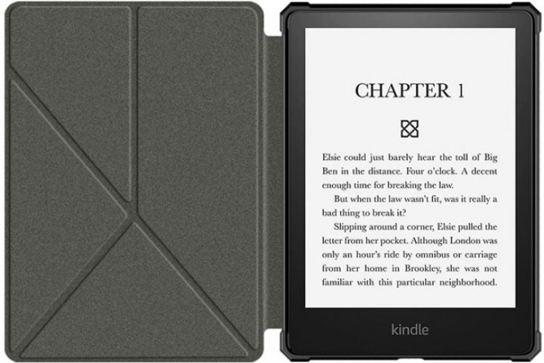 Обложка BeCover Ultra Slim Origami для Amazon Kindle Paperwhite 11th Gen. 2021 (707221) Gray - фото - интернет-магазин электроники и бытовой техники TTT