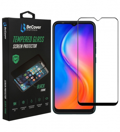 Защитное стекло BeCover для Umidigi Bison X10S/G (708388) Black - фото - интернет-магазин электроники и бытовой техники TTT