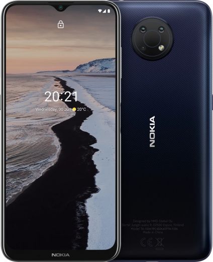 Смартфон Nokia G10 3/32GB Blue - фото - інтернет-магазин електроніки та побутової техніки TTT