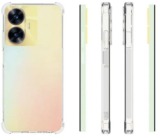 Панель BeCover Anti-Shock для Realme C55 (709334) Clear - фото - інтернет-магазин електроніки та побутової техніки TTT