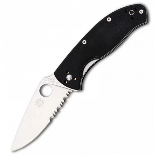 Ніж Spyderco Tenacious Combo C122GPS - фото - інтернет-магазин електроніки та побутової техніки TTT
