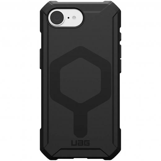 Чохол UAG Essential Armor MagSafe для Apple iPhone 16E (4th Gen, 2025) (114496114040) Black - фото - інтернет-магазин електроніки та побутової техніки TTT