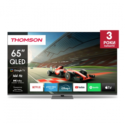 Телевізор Thomson QLED 65QG7C04 - фото Телевізор Thomson QLED 65QG7C04 - фото - інтернет-магазин електроніки та побутової техніки TTT