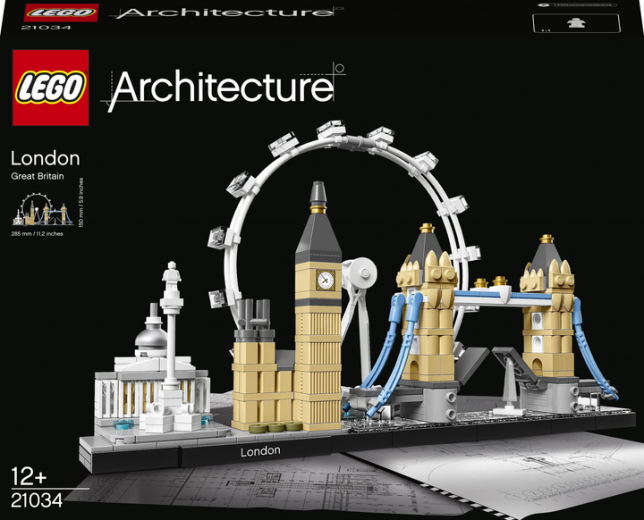 Конструктор LEGO Architecture Лондон 468 деталей (21034) - фото - интернет-магазин электроники и бытовой техники TTT
