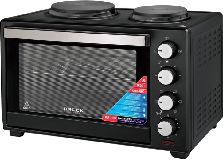 Электрическая печь Brock TO 3002 B - фото Электрическая печь Brock TO 3002 B - фото - интернет-магазин электроники и бытовой техники TTT