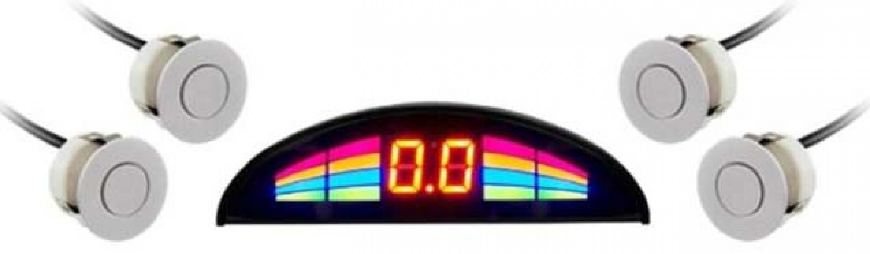 Парктроник GT P Rainbow 4 White - фото - интернет-магазин электроники и бытовой техники TTT