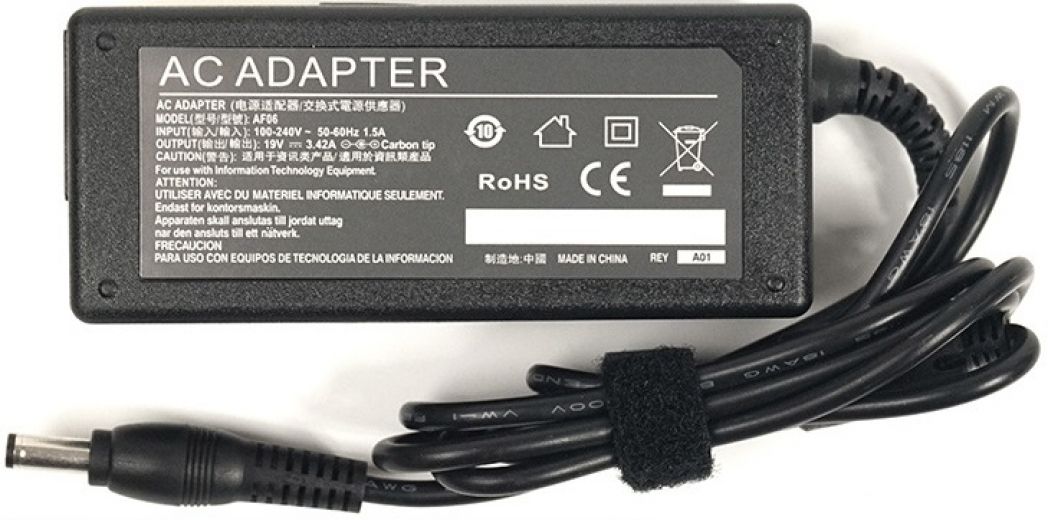 Блок живлення PowerPlant для ноутбуків ACER, ASUS 220V, 19V 65W 3.42A (5.5*2.5) (AC65F5525) - фото - інтернет-магазин електроніки та побутової техніки TTT