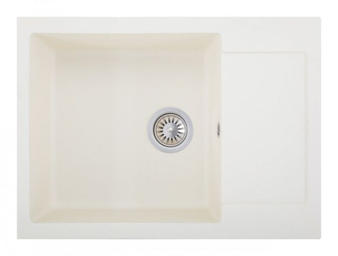 Кухонная мойка INTERLINE SPRING old white - фото Кухонная мойка INTERLINE SPRING old white - фото - интернет-магазин электроники и бытовой техники TTT