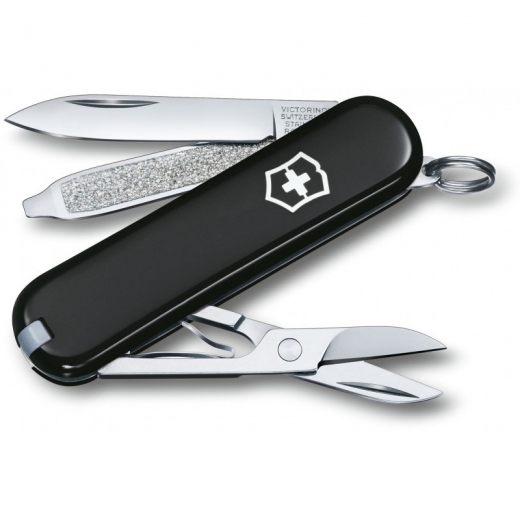 Швейцарский нож Victorinox Classic SD (0.6223.3) Black  - фото - интернет-магазин электроники и бытовой техники TTT