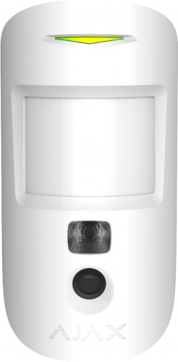 Беспроводной датчик движения с фотофиксацией Ajax MotionCam (000015711) White - фото - интернет-магазин электроники и бытовой техники TTT
