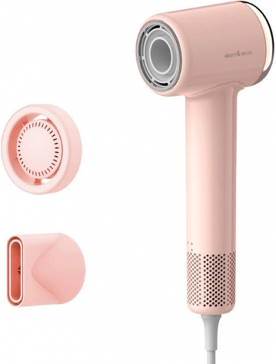 Фен Deerma DEM-CF50W Pink - фото - інтернет-магазин електроніки та побутової техніки TTT