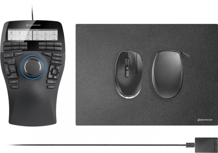 Мышь 3Dconnexion SpaceMouse Enterprise Kit 2 (3DX-700107) - фото - интернет-магазин электроники и бытовой техники TTT