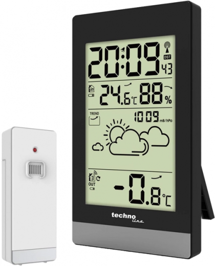 Метеостанция Technoline WS9132 Black - фото Метеостанция Technoline WS9132 Black - фото - интернет-магазин электроники и бытовой техники TTT