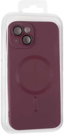 Чохол Gelius Color TPU Case (MagSafe) для iPhone 14 Wine Red - фото - інтернет-магазин електроніки та побутової техніки TTT