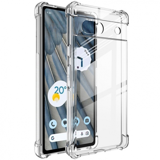 Панель BeCover Anti-Shock для Google Pixel 8 (710597) Clear - фото - інтернет-магазин електроніки та побутової техніки TTT