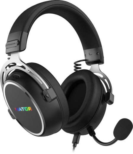 Навушники Hator Hypergang 3 Hi-Res (ESH50) Black  - фото - інтернет-магазин електроніки та побутової техніки TTT