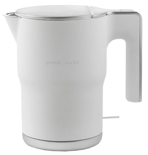Электрочайник GORENJE K15 ORAW (KE3061-GS) White - фото Электрочайник GORENJE K15 ORAW (KE3061-GS) White - фото - интернет-магазин электроники и бытовой техники TTT