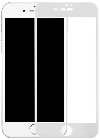Захисне скло Krazi 3D iPhone 7 Plus White - фото - інтернет-магазин електроніки та побутової техніки TTT
