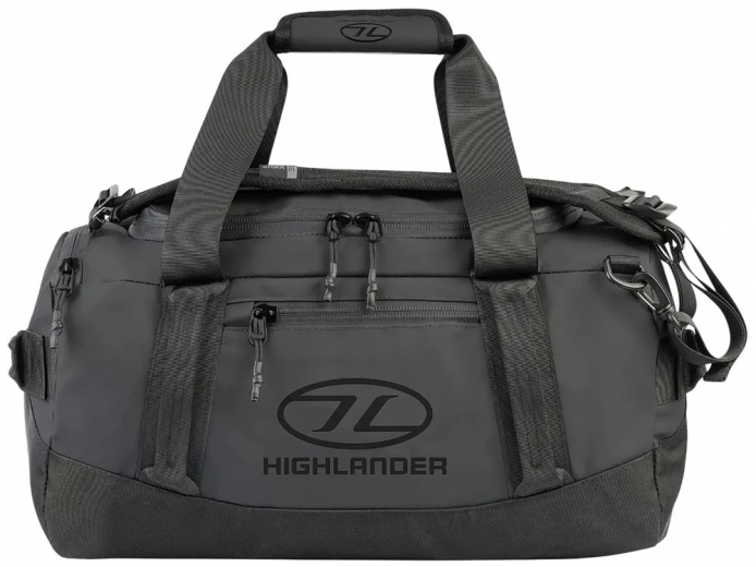 Дорожная сумка Highlander водозащитная Hauler Duffel 30L (DB131-BK) Black  - фото - интернет-магазин электроники и бытовой техники TTT