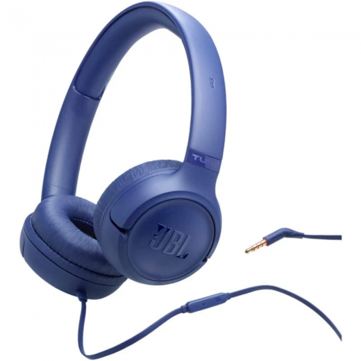Навушники JBL TUNE 530 (JBLT530BLU) Blue  - фото - інтернет-магазин електроніки та побутової техніки TTT