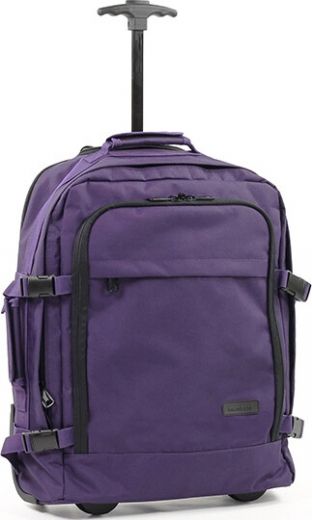 Сумка-рюкзак на колесах Members Essential On-Board 33 (922524) Purple - фото - інтернет-магазин електроніки та побутової техніки TTT