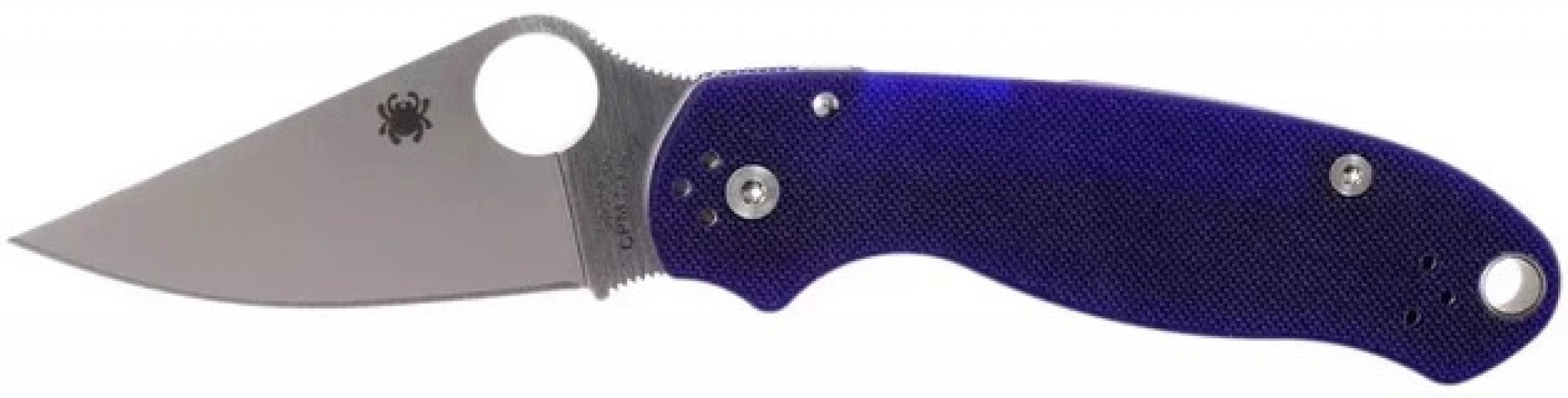 Нож складной Spyderco Para 3 G10 S110V (C223GPDBL) Dark Blue - фото - интернет-магазин электроники и бытовой техники TTT