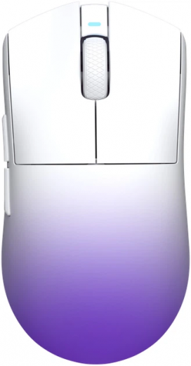 Миша Hator Hellyberry HM47 Pro RGB Wireless/Bluetooth/USB White-Violet - фото - інтернет-магазин електроніки та побутової техніки TTT