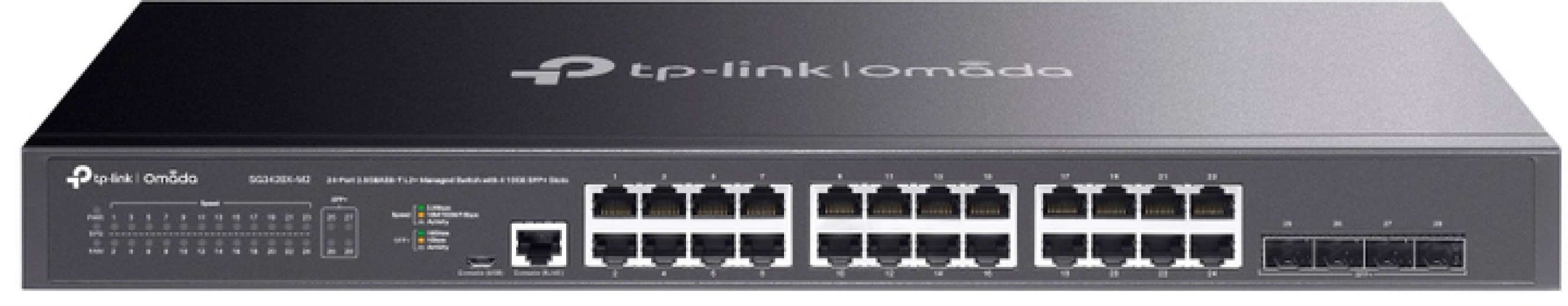 Коммутатор TP-LINK SG3428X-M2 - фото - интернет-магазин электроники и бытовой техники TTT
