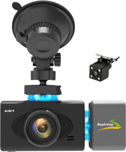 Видеорегистратор Aspiring Alibi 9, GPS, 3 Cameras, SpeedCam (CD1MP20GAL9) - фото Видеорегистратор Aspiring Alibi 9, GPS, 3 Cameras, SpeedCam (CD1MP20GAL9) - фото - интернет-магазин электроники и бытовой техники TTT