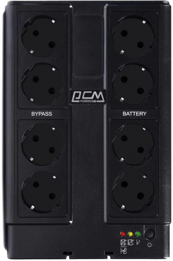 ДБЖ Powercom CUB-650N - фото ДБЖ Powercom CUB-650N - фото - інтернет-магазин електроніки та побутової техніки TTT