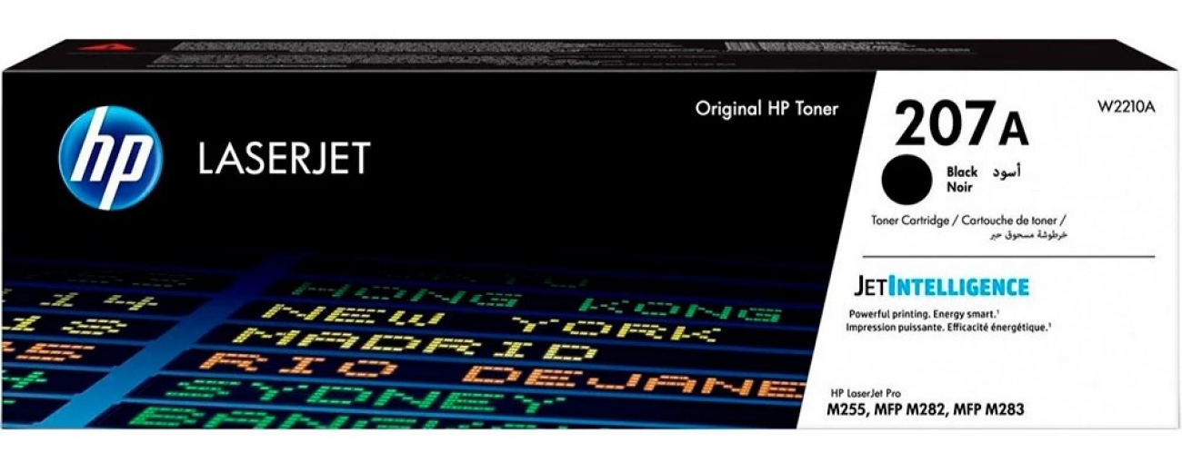 Картридж HP 207A CLJ M282/M283/M255dw/M255nw (W2210A) Black  - фото - интернет-магазин электроники и бытовой техники TTT