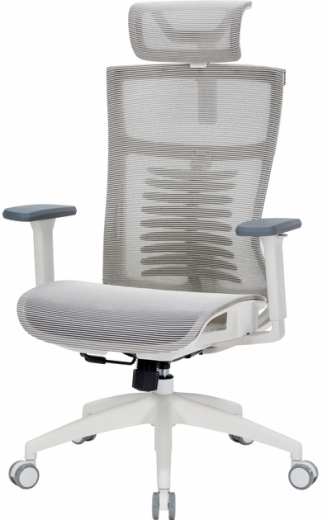 Крісло офісне OfficePro Balance OC620-W-LG-LG White/Light Gray - фото Крісло офісне OfficePro Balance OC620-W-LG-LG White/Light Gray - фото - інтернет-магазин електроніки та побутової техніки TTT