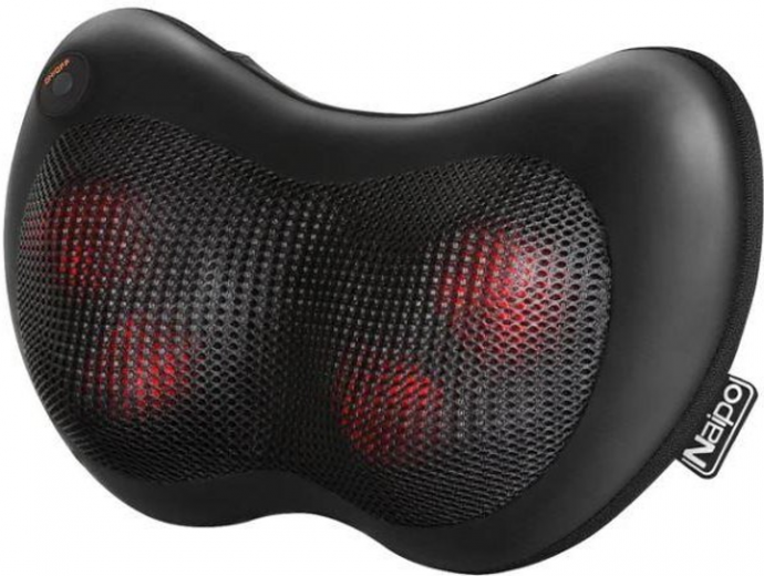 Массажер-подушка NAIPO Shiatsu Pillow, MGP-129A - фото Массажер-подушка NAIPO Shiatsu Pillow, MGP-129A - фото - интернет-магазин электроники и бытовой техники TTT