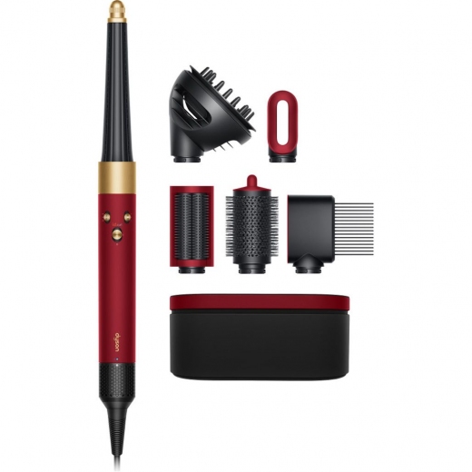 Стайлер Dyson Airwrap I.D. HS08 Curly+Coily T3/T4 (596928-01) Red Velvet/Gold - фото - інтернет-магазин електроніки та побутової техніки TTT