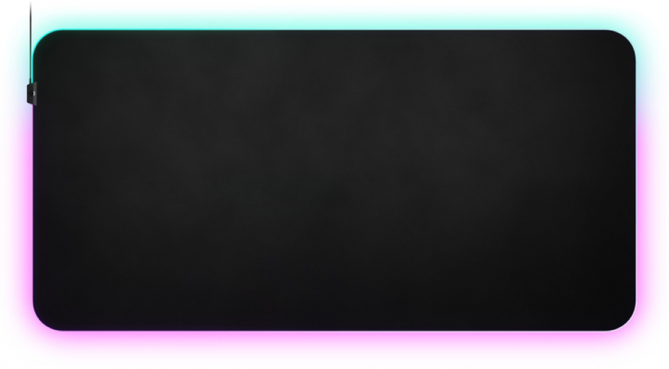 Игровая поверхность SteelSeries QcK Prism Cloth ETAIL RGB 5XL Control (SS63524) Black  - фото - интернет-магазин электроники и бытовой техники TTT