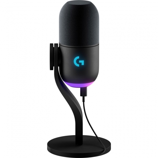 Мiкрофон Logitech Yeti GX Dynamic RGB Gaming Mic with Lightsync (988-000569) Black  - фото Мiкрофон Logitech Yeti GX Dynamic RGB Gaming Mic with Lightsync (988-000569) Black  - фото - інтернет-магазин електроніки та побутової техніки TTT