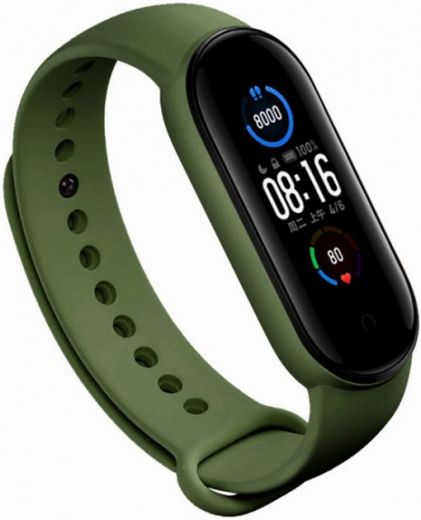 Ремінець BeCover для Xiaomi Mi Smart Band 5 (705068) Khaki - фото - інтернет-магазин електроніки та побутової техніки TTT