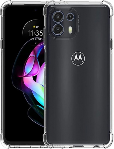 Панель Anti-Shock BeCover для Motorola Moto Edge 20 Lite (707342) Clear - фото - інтернет-магазин електроніки та побутової техніки TTT