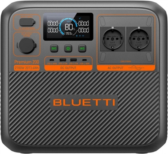 Зарядная станция Bluetti Premium 200 V2 / 2700 Вт / 2073.6 Втч/LiFePO4 (PR200V2/noVAT) - фото - интернет-магазин электроники и бытовой техники TTT
