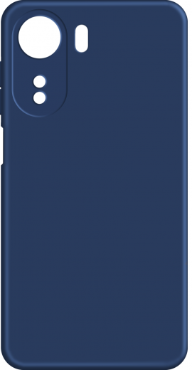 Накладка MAKE Silicone Xiaomi Redmi 13C/Poco C65 (MCL-XR13C/PC65NB) Navy Blue - фото - интернет-магазин электроники и бытовой техники TTT