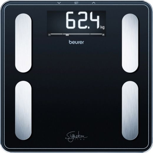 Весы напольные Beurer BF 400 Line black - фото Весы напольные Beurer BF 400 Line black - фото - интернет-магазин электроники и бытовой техники TTT
