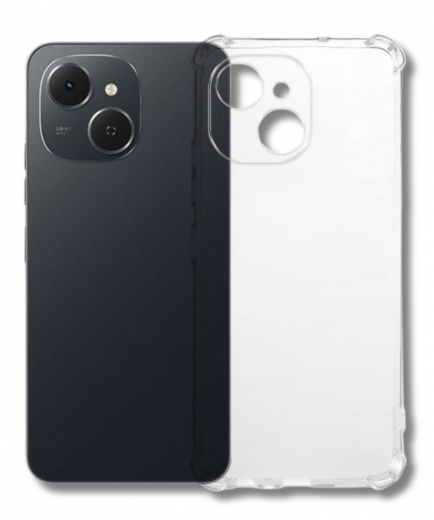 Панель BeCover Anti-Shock для Tecno Spark 40C 4G (KM4k) (714706) Clear - фото - интернет-магазин электроники и бытовой техники TTT