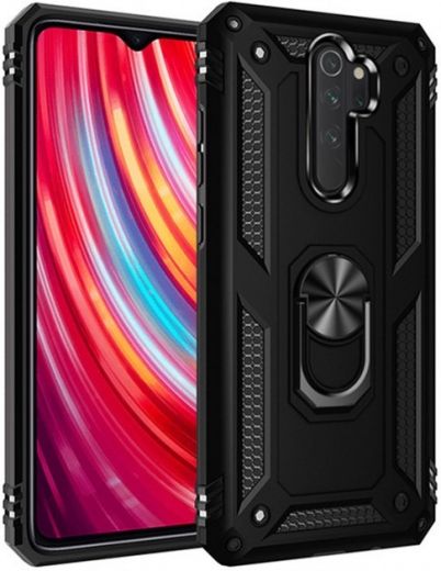 Панель BeCover Military для Xiaomi Redmi Note 8 Pro (704599) Black - фото Панель BeCover Military для Xiaomi Redmi Note 8 Pro (704599) Black - фото - интернет-магазин электроники и бытовой техники TTT