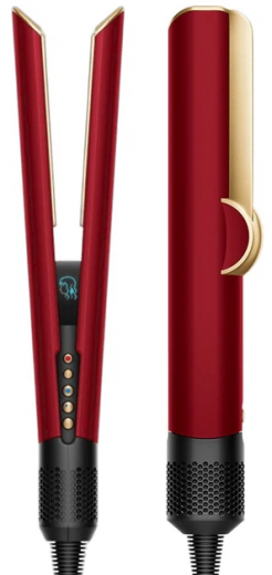 Випрямляч для волосся Dyson Airstrait HT01 (596931-01) Red Velvet/Gold - фото - інтернет-магазин електроніки та побутової техніки TTT