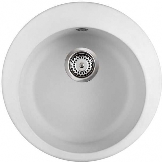 Кухонная мойка INTERLINE RONDO new white - фото Кухонная мойка INTERLINE RONDO new white - фото - интернет-магазин электроники и бытовой техники TTT