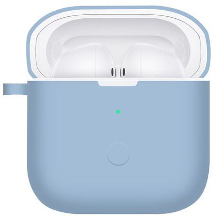 Чехол для наушников Silicon BeCover для Xiaomi Redmi Buds 3 (709590) Light Blue - фото - интернет-магазин электроники и бытовой техники TTT