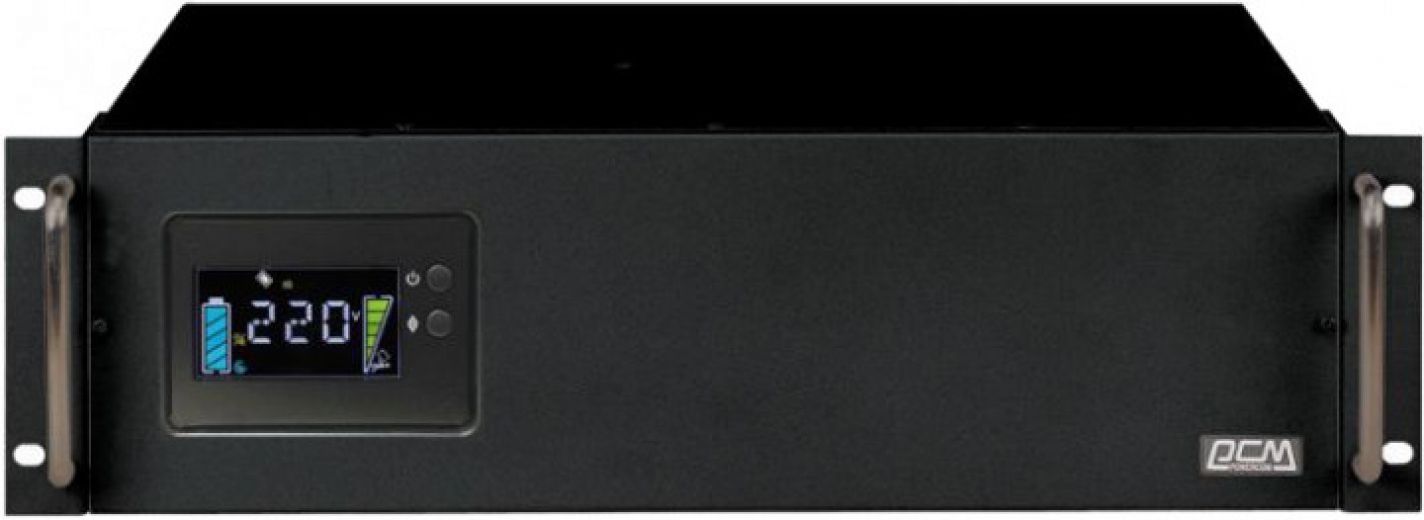 ДБЖ Powercom KIN-3000AP RM LCD 3U - фото ДБЖ Powercom KIN-3000AP RM LCD 3U - фото - інтернет-магазин електроніки та побутової техніки TTT