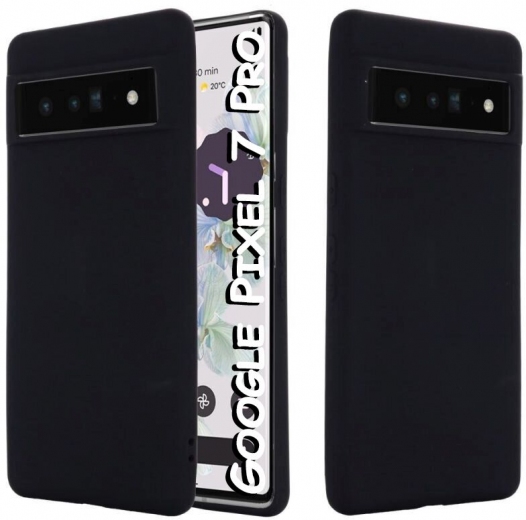 Силиконовый чехол BeCover для Google Pixel 7 Pro (708645) Black - фото - интернет-магазин электроники и бытовой техники TTT